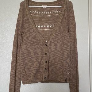 Tan Cardigan